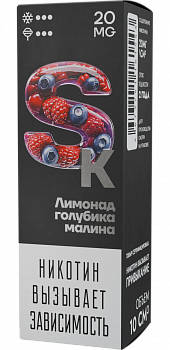 Купить Жидкость для ЭСДН Жидкость Smoke Kitchen SK SALT "Лимонад голубика - малина" 10мл 20мг. Жидкость для ЭСДН Жидкость Smoke Kitchen SK SALT "Лимонад голубика - малина" 10мл 20мг.